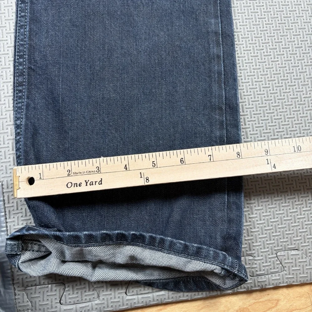 Diesel Jeans Mens 31x34 Blue Zatiny Regular Bootcut Distressed Button Fly 0088Z